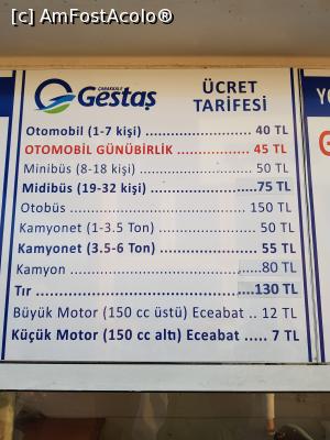 [P23] tarife Gelibolu feriboat » foto by marival
 - 
<span class="allrVoted glyphicon glyphicon-heart hidden" id="av989303"></span>
<a class="m-l-10 hidden" id="sv989303" onclick="voting_Foto_DelVot(,989303,20)" role="button">șterge vot <span class="glyphicon glyphicon-remove"></span></a>
<a id="v9989303" class=" c-red"  onclick="voting_Foto_SetVot(989303)" role="button"><span class="glyphicon glyphicon-heart-empty"></span> <b>LIKE</b> = Votează poza</a> <img class="hidden"  id="f989303W9" src="/imagini/loader.gif" border="0" /><span class="AjErrMes hidden" id="e989303ErM"></span>