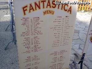[P21] Meniul unuia din restaurantele din port, preturile sunt asemanatoare » foto by dorgo
 - 
<span class="allrVoted glyphicon glyphicon-heart hidden" id="av519770"></span>
<a class="m-l-10 hidden" id="sv519770" onclick="voting_Foto_DelVot(,519770,3173)" role="button">șterge vot <span class="glyphicon glyphicon-remove"></span></a>
<a id="v9519770" class=" c-red"  onclick="voting_Foto_SetVot(519770)" role="button"><span class="glyphicon glyphicon-heart-empty"></span> <b>LIKE</b> = Votează poza</a> <img class="hidden"  id="f519770W9" src="/imagini/loader.gif" border="0" /><span class="AjErrMes hidden" id="e519770ErM"></span>