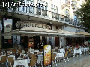 [P05] Cafe Nicola -in Praca Rossio, 1787, cu o fatada in stil Art Nouveau -era punct de tertulias pt intelectuali, azi e si restaurant.  » foto by mireille
 - 
<span class="allrVoted glyphicon glyphicon-heart hidden" id="av835872"></span>
<a class="m-l-10 hidden" id="sv835872" onclick="voting_Foto_DelVot(,835872,3414)" role="button">șterge vot <span class="glyphicon glyphicon-remove"></span></a>
<a id="v9835872" class=" c-red"  onclick="voting_Foto_SetVot(835872)" role="button"><span class="glyphicon glyphicon-heart-empty"></span> <b>LIKE</b> = Votează poza</a> <img class="hidden"  id="f835872W9" src="/imagini/loader.gif" border="0" /><span class="AjErrMes hidden" id="e835872ErM"></span>