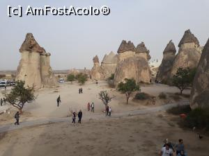 P25 [OCT-2018] Turul roșu - Valea Călugărilor (Pasabagi Fairy Chimneys), cu stânci sub forma unor ciuperci. 