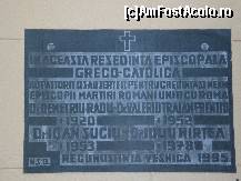 [P28] Oradea - placa memoriala de pe cladirea Episcopiei Greco-Catolice. » foto by presario
 - 
<span class="allrVoted glyphicon glyphicon-heart hidden" id="av68836"></span>
<a class="m-l-10 hidden" id="sv68836" onclick="voting_Foto_DelVot(,68836,3848)" role="button">șterge vot <span class="glyphicon glyphicon-remove"></span></a>
<a id="v968836" class=" c-red"  onclick="voting_Foto_SetVot(68836)" role="button"><span class="glyphicon glyphicon-heart-empty"></span> <b>LIKE</b> = Votează poza</a> <img class="hidden"  id="f68836W9" src="/imagini/loader.gif" border="0" /><span class="AjErrMes hidden" id="e68836ErM"></span>