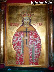 [P27] Targu-Neamt - Cetatea Neamtului, icoana lui Stefan cel Mare din Paraclisul Sf. Nicolae » foto by magdalena
 - 
<span class="allrVoted glyphicon glyphicon-heart hidden" id="av152729"></span>
<a class="m-l-10 hidden" id="sv152729" onclick="voting_Foto_DelVot(,152729,3934)" role="button">șterge vot <span class="glyphicon glyphicon-remove"></span></a>
<a id="v9152729" class=" c-red"  onclick="voting_Foto_SetVot(152729)" role="button"><span class="glyphicon glyphicon-heart-empty"></span> <b>LIKE</b> = Votează poza</a> <img class="hidden"  id="f152729W9" src="/imagini/loader.gif" border="0" /><span class="AjErrMes hidden" id="e152729ErM"></span>