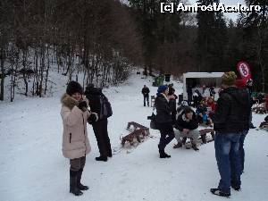 P14 [JAN-2014] Intai ianuarie, adevarata distractie de revelion. Aici suntem la un vin fiert pe malul lacului si asteptam sa vina jeep-ul sa ne traga cu saniile. 