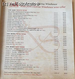 [P40] Meniu Restaurant Bucegi - Vinuri » foto by Mihnea-Alexandru
 - 
<span class="allrVoted glyphicon glyphicon-heart hidden" id="av1246487"></span>
<a class="m-l-10 hidden" id="sv1246487" onclick="voting_Foto_DelVot(,1246487,4537)" role="button">șterge vot <span class="glyphicon glyphicon-remove"></span></a>
<a id="v91246487" class=" c-red"  onclick="voting_Foto_SetVot(1246487)" role="button"><span class="glyphicon glyphicon-heart-empty"></span> <b>LIKE</b> = Votează poza</a> <img class="hidden"  id="f1246487W9" src="/imagini/loader.gif" border="0" /><span class="AjErrMes hidden" id="e1246487ErM"></span>