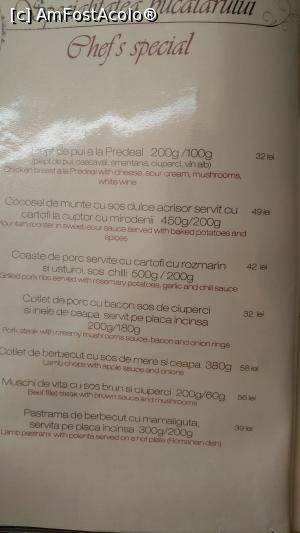 [P18] Restaurant Dragului Predeal - fila cu specialitatea bucătarului.  » foto by bogumil
 - 
<span class="allrVoted glyphicon glyphicon-heart hidden" id="av769613"></span>
<a class="m-l-10 hidden" id="sv769613" onclick="voting_Foto_DelVot(,769613,4795)" role="button">șterge vot <span class="glyphicon glyphicon-remove"></span></a>
<a id="v9769613" class=" c-red"  onclick="voting_Foto_SetVot(769613)" role="button"><span class="glyphicon glyphicon-heart-empty"></span> <b>LIKE</b> = Votează poza</a> <img class="hidden"  id="f769613W9" src="/imagini/loader.gif" border="0" /><span class="AjErrMes hidden" id="e769613ErM"></span>