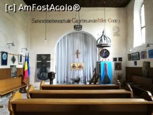 [P05] Cetatea Țărănească Câlnic; în interiorul capelei era o expoziție de artă modernă » foto by crismis
 - 
<span class="allrVoted glyphicon glyphicon-heart hidden" id="av933157"></span>
<a class="m-l-10 hidden" id="sv933157" onclick="voting_Foto_DelVot(,933157,5504)" role="button">șterge vot <span class="glyphicon glyphicon-remove"></span></a>
<a id="v9933157" class=" c-red"  onclick="voting_Foto_SetVot(933157)" role="button"><span class="glyphicon glyphicon-heart-empty"></span> <b>LIKE</b> = Votează poza</a> <img class="hidden"  id="f933157W9" src="/imagini/loader.gif" border="0" /><span class="AjErrMes hidden" id="e933157ErM"></span>