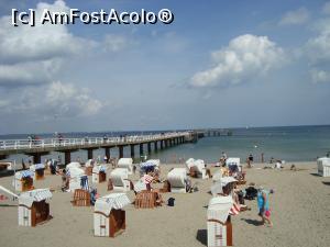 P12 [AUG-2016] Plaja din statiunea Timmendorfer Strand, si podul de promenada