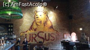 [P03] Fabrica de Bere Ursus, sau ce a mai rămas din ea! Marca Ursus pe peretele interior al restaurantului.  » foto by bogumil
 - 
<span class="allrVoted glyphicon glyphicon-heart hidden" id="av731720"></span>
<a class="m-l-10 hidden" id="sv731720" onclick="voting_Foto_DelVot(,731720,6063)" role="button">șterge vot <span class="glyphicon glyphicon-remove"></span></a>
<a id="v9731720" class=" c-red"  onclick="voting_Foto_SetVot(731720)" role="button"><span class="glyphicon glyphicon-heart-empty"></span> <b>LIKE</b> = Votează poza</a> <img class="hidden"  id="f731720W9" src="/imagini/loader.gif" border="0" /><span class="AjErrMes hidden" id="e731720ErM"></span>