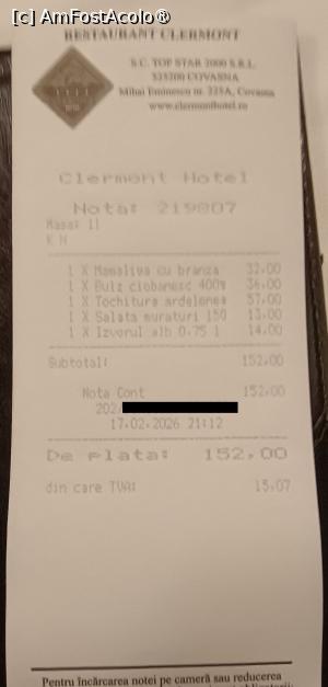 [P24] Hotel Clermont - note de plată » foto by Dragoș_MD
 - 
<span class="allrVoted glyphicon glyphicon-heart hidden" id="av1518828"></span>
<a class="m-l-10 hidden" id="sv1518828" onclick="voting_Foto_DelVot(,1518828,6148)" role="button">șterge vot <span class="glyphicon glyphicon-remove"></span></a>
<a id="v91518828" class=" c-red"  onclick="voting_Foto_SetVot(1518828)" role="button"><span class="glyphicon glyphicon-heart-empty"></span> <b>LIKE</b> = Votează poza</a> <img class="hidden"  id="f1518828W9" src="/imagini/loader.gif" border="0" /><span class="AjErrMes hidden" id="e1518828ErM"></span>