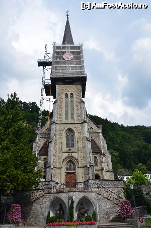 P14 [AUG-2013] Vaduz, Liechtenstein. Pietonalul central, Kathedrale St. Florin, Catedrala Sfântul Florian