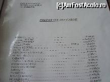 [P24] Lista de preturi la preparate din carne » foto by corinne
 - 
<span class="allrVoted glyphicon glyphicon-heart hidden" id="av107995"></span>
<a class="m-l-10 hidden" id="sv107995" onclick="voting_Foto_DelVot(,107995,6712)" role="button">șterge vot <span class="glyphicon glyphicon-remove"></span></a>
<a id="v9107995" class=" c-red"  onclick="voting_Foto_SetVot(107995)" role="button"><span class="glyphicon glyphicon-heart-empty"></span> <b>LIKE</b> = Votează poza</a> <img class="hidden"  id="f107995W9" src="/imagini/loader.gif" border="0" /><span class="AjErrMes hidden" id="e107995ErM"></span>