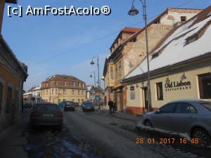 [P10] Târgul Peștelui, strada pe care se află restaurantul.  » foto by Rodel
 - 
<span class="allrVoted glyphicon glyphicon-heart hidden" id="av835196"></span>
<a class="m-l-10 hidden" id="sv835196" onclick="voting_Foto_DelVot(,835196,6927)" role="button">șterge vot <span class="glyphicon glyphicon-remove"></span></a>
<a id="v9835196" class=" c-red"  onclick="voting_Foto_SetVot(835196)" role="button"><span class="glyphicon glyphicon-heart-empty"></span> <b>LIKE</b> = Votează poza</a> <img class="hidden"  id="f835196W9" src="/imagini/loader.gif" border="0" /><span class="AjErrMes hidden" id="e835196ErM"></span>