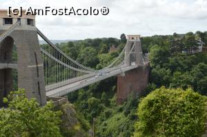 P12 [JUN-2017] Podul Suspendat Clifton din Bristol, Anglia văzut din parcul Clifton Down. 