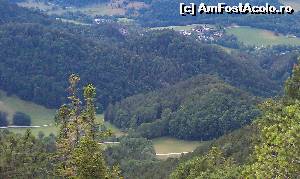 P22 [JUL-2015] Imagine panoramică luată din punctul Klein Kozel de pe Hohe Wand. Naturpark Hohe Wand, Wiener Neustadt, Austria. 