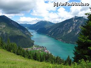 P16 [AUG-2014] Achensee! vazut de la Zwolferkopf - statia de sus a telegondolei Karwendel