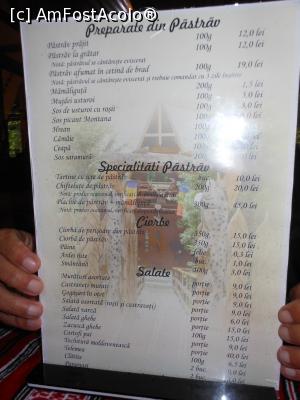[P17] Restaurant “Casa Montană” - Păstrăvăria Slănic Moldova. Prima parte a meniului. » foto by iulianic
 - 
<span class="allrVoted glyphicon glyphicon-heart hidden" id="av1229723"></span>
<a class="m-l-10 hidden" id="sv1229723" onclick="voting_Foto_DelVot(,1229723,9750)" role="button">șterge vot <span class="glyphicon glyphicon-remove"></span></a>
<a id="v91229723" class=" c-red"  onclick="voting_Foto_SetVot(1229723)" role="button"><span class="glyphicon glyphicon-heart-empty"></span> <b>LIKE</b> = Votează poza</a> <img class="hidden"  id="f1229723W9" src="/imagini/loader.gif" border="0" /><span class="AjErrMes hidden" id="e1229723ErM"></span>