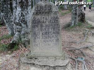 [P04] Cum ne umplem timpul liber la Grand Hotel Balvanyos****. Plecati spre Pestera Sulfatara. Aici se spune ca a fost asasinat cineva de catre banditi in anul 1856. Va mira ca scrie in ungureste ? Pe mine unul nu :)) » foto by vega06
 - 
<span class="allrVoted glyphicon glyphicon-heart hidden" id="av697600"></span>
<a class="m-l-10 hidden" id="sv697600" onclick="voting_Foto_DelVot(,697600,10680)" role="button">șterge vot <span class="glyphicon glyphicon-remove"></span></a>
<a id="v9697600" class=" c-red"  onclick="voting_Foto_SetVot(697600)" role="button"><span class="glyphicon glyphicon-heart-empty"></span> <b>LIKE</b> = Votează poza</a> <img class="hidden"  id="f697600W9" src="/imagini/loader.gif" border="0" /><span class="AjErrMes hidden" id="e697600ErM"></span>