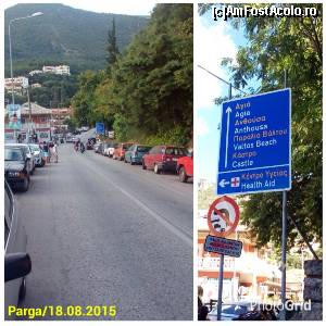 [P51] Aici începe Parga (la stânga). Conform indicatorului, drept înainte ajungi la Agia, Anthousa, Valtos Beach și Castelul lui Ali Pasa. Este punctul de plecare către Ammoudia, Preveza, Igoumenita și alte regiuni ale Greciei.  » foto by ovidiuyepi
 - 
<span class="allrVoted glyphicon glyphicon-heart hidden" id="av668141"></span>
<a class="m-l-10 hidden" id="sv668141" onclick="voting_Foto_DelVot(,668141,13156)" role="button">șterge vot <span class="glyphicon glyphicon-remove"></span></a>
<a id="v9668141" class=" c-red"  onclick="voting_Foto_SetVot(668141)" role="button"><span class="glyphicon glyphicon-heart-empty"></span> <b>LIKE</b> = Votează poza</a> <img class="hidden"  id="f668141W9" src="/imagini/loader.gif" border="0" /><span class="AjErrMes hidden" id="e668141ErM"></span>