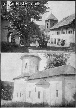 [P21] Fotografii de la începutul secolului al XX-lea (1911). Observați arborele de lângă biserică, dar și clopotnița de pe pronaosul bisericii.  » foto by tata123 🔱 <span class="label label-default labelC_thin small">NEVOTABILĂ</span>