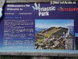 [P190] Steinplatte Waidrimg: intrarea în Triassic Park » foto by mariana.olaru
 - 
<span class="allrVoted glyphicon glyphicon-heart hidden" id="av681118"></span>
<a class="m-l-10 hidden" id="sv681118" onclick="voting_Foto_DelVot(,681118,19484)" role="button">șterge vot <span class="glyphicon glyphicon-remove"></span></a>
<a id="v9681118" class=" c-red"  onclick="voting_Foto_SetVot(681118)" role="button"><span class="glyphicon glyphicon-heart-empty"></span> <b>LIKE</b> = Votează poza</a> <img class="hidden"  id="f681118W9" src="/imagini/loader.gif" border="0" /><span class="AjErrMes hidden" id="e681118ErM"></span>