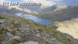 P16 [SEP-2016] Alt lac glaciar văzut de pe vîrful Snowdon din Parcul Naţional, Wales. 