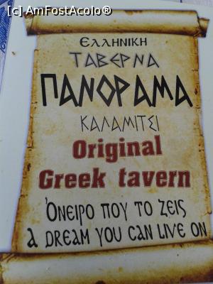 [P23] Taverna Panorama Kalamitsi - ”A dream you can live on”. Cartea de vizită.  » foto by bogumil
 - 
<span class="allrVoted glyphicon glyphicon-heart hidden" id="av732276"></span>
<a class="m-l-10 hidden" id="sv732276" onclick="voting_Foto_DelVot(,732276,19692)" role="button">șterge vot <span class="glyphicon glyphicon-remove"></span></a>
<a id="v9732276" class=" c-red"  onclick="voting_Foto_SetVot(732276)" role="button"><span class="glyphicon glyphicon-heart-empty"></span> <b>LIKE</b> = Votează poza</a> <img class="hidden"  id="f732276W9" src="/imagini/loader.gif" border="0" /><span class="AjErrMes hidden" id="e732276ErM"></span>