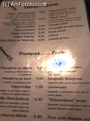 [P14] Restaurantul Balkonaki din Agios Petros, Lefkada<p> meniul » foto by Dana2008
 - 
<span class="allrVoted glyphicon glyphicon-heart hidden" id="av1034137"></span>
<a class="m-l-10 hidden" id="sv1034137" onclick="voting_Foto_DelVot(,1034137,22300)" role="button">șterge vot <span class="glyphicon glyphicon-remove"></span></a>
<a id="v91034137" class=" c-red"  onclick="voting_Foto_SetVot(1034137)" role="button"><span class="glyphicon glyphicon-heart-empty"></span> <b>LIKE</b> = Votează poza</a> <img class="hidden"  id="f1034137W9" src="/imagini/loader.gif" border="0" /><span class="AjErrMes hidden" id="e1034137ErM"></span>