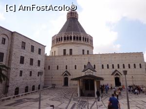 [P45] Nazaret, Biserica romano-catolică ”Buna Vestire ”: vedere dinspre Biserica Sf. Iosif. Central se vede micul muzeu cu artefacte descoperite în acest sit arheologic » foto by mariana.olaru
 - 
<span class="allrVoted glyphicon glyphicon-heart hidden" id="av886297"></span>
<a class="m-l-10 hidden" id="sv886297" onclick="voting_Foto_DelVot(,886297,22420)" role="button">șterge vot <span class="glyphicon glyphicon-remove"></span></a>
<a id="v9886297" class=" c-red"  onclick="voting_Foto_SetVot(886297)" role="button"><span class="glyphicon glyphicon-heart-empty"></span> <b>LIKE</b> = Votează poza</a> <img class="hidden"  id="f886297W9" src="/imagini/loader.gif" border="0" /><span class="AjErrMes hidden" id="e886297ErM"></span>