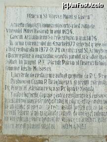 [P23] Manastirea 'Sfintii Arhangheli Mihail si Gavriil' - o alta placa de marmura de pe clopotnita » foto by valimi
 - 
<span class="allrVoted glyphicon glyphicon-heart hidden" id="av159202"></span>
<a class="m-l-10 hidden" id="sv159202" onclick="voting_Foto_DelVot(,159202,23692)" role="button">șterge vot <span class="glyphicon glyphicon-remove"></span></a>
<a id="v9159202" class=" c-red"  onclick="voting_Foto_SetVot(159202)" role="button"><span class="glyphicon glyphicon-heart-empty"></span> <b>LIKE</b> = Votează poza</a> <img class="hidden"  id="f159202W9" src="/imagini/loader.gif" border="0" /><span class="AjErrMes hidden" id="e159202ErM"></span>