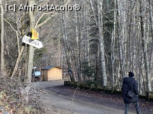 P02 [DEC-2022] Cascada Pruncea de pe Râul Cașoca – drumul spre cascadă parcurs pe jos din locul în care am parcat maşina