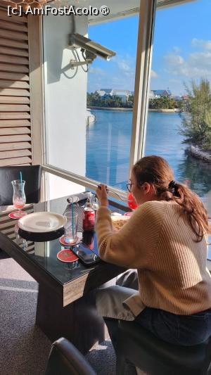 [P07] Ana în restaurantul hotelului la care am stat / Bell Channel Inn, Lucaya, Grand Bahama » foto by Cornel
 - 
<span class="allrVoted glyphicon glyphicon-heart hidden" id="av1515030"></span>
<a class="m-l-10 hidden" id="sv1515030" onclick="voting_Foto_DelVot(,1515030,29233)" role="button">șterge vot <span class="glyphicon glyphicon-remove"></span></a>
<a id="v91515030" class=" c-red"  onclick="voting_Foto_SetVot(1515030)" role="button"><span class="glyphicon glyphicon-heart-empty"></span> <b>LIKE</b> = Votează poza</a> <img class="hidden"  id="f1515030W9" src="/imagini/loader.gif" border="0" /><span class="AjErrMes hidden" id="e1515030ErM"></span>